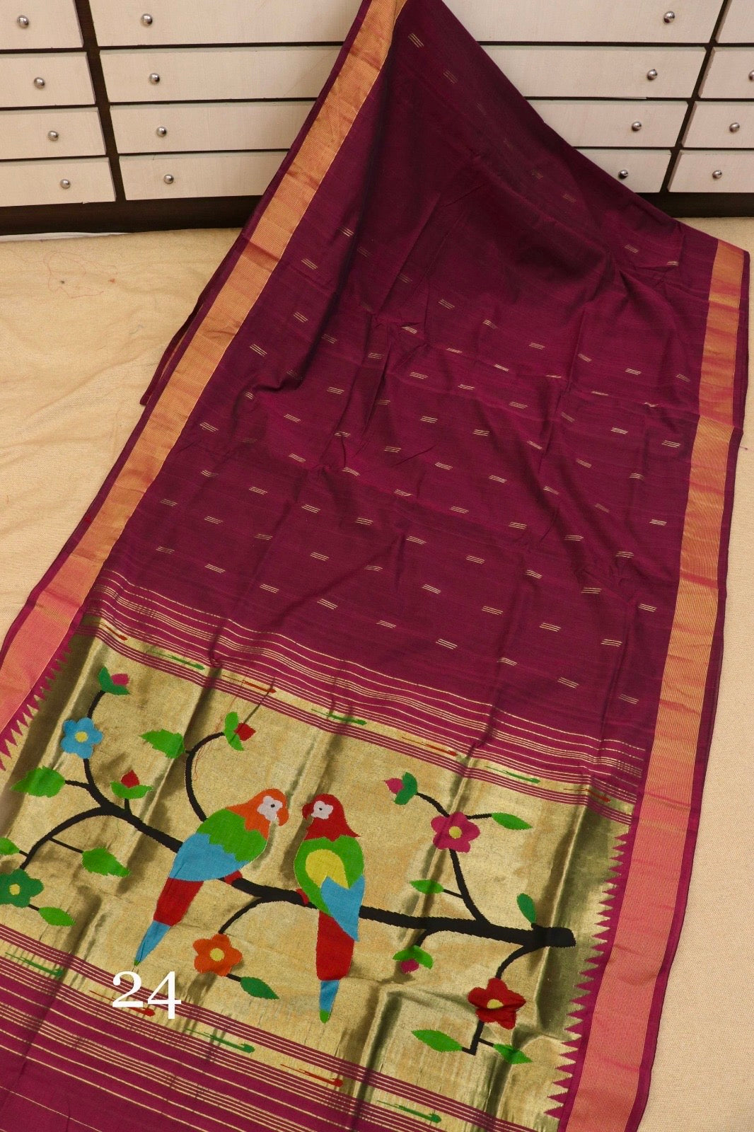 Pihu Paithani Saree