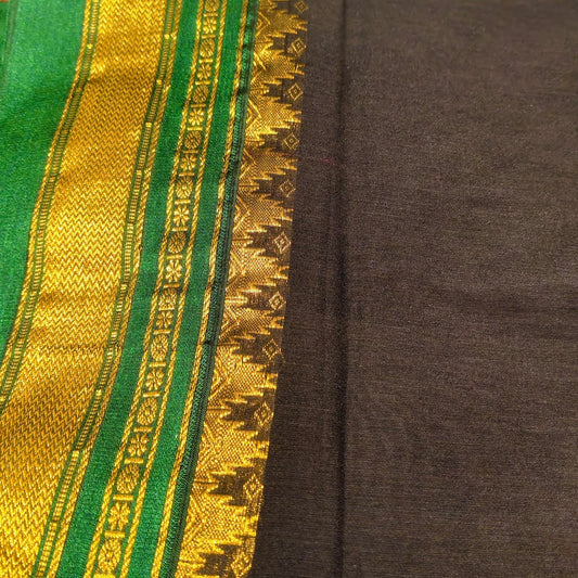 Emerald Noir Ilkal Saree