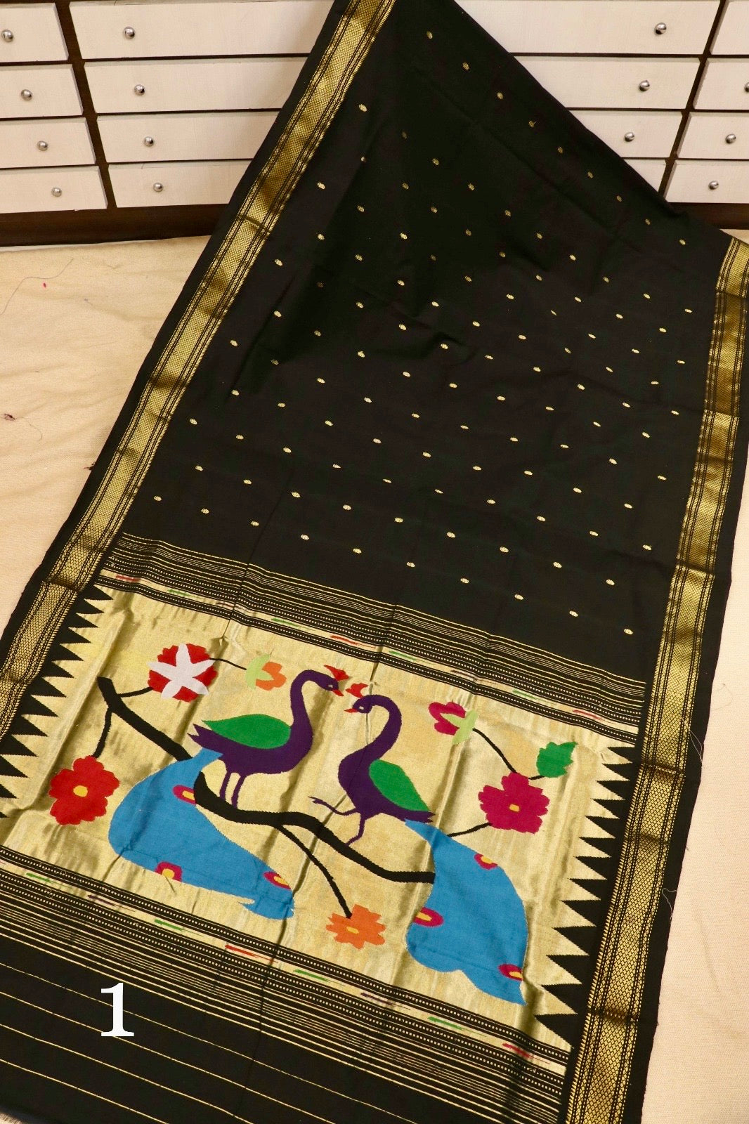 Kalika Paithani Saree