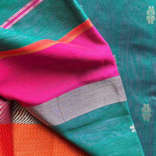 Enchanted Maheshwari Saree