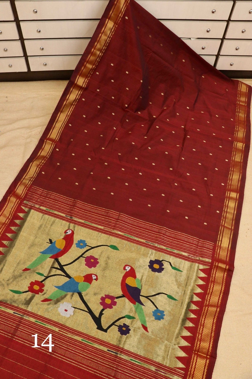 Gulnaar Paithani Saree