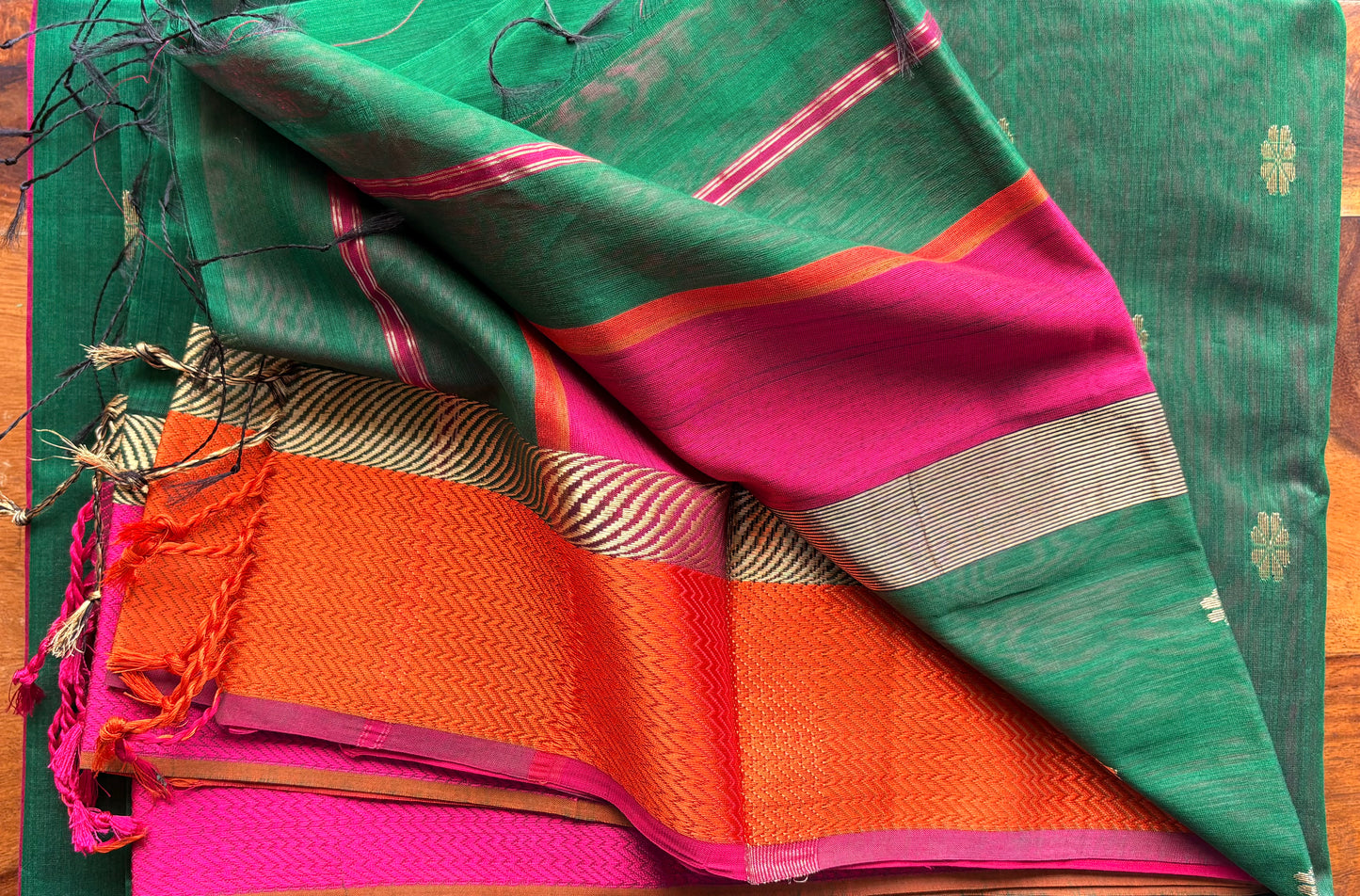 Enchanted Maheshwari Saree