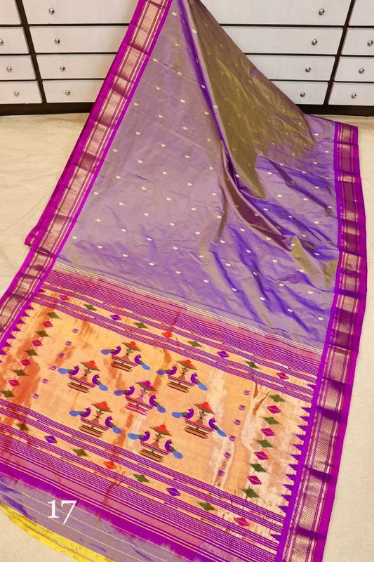 Anvaya Narali Paithani Saree