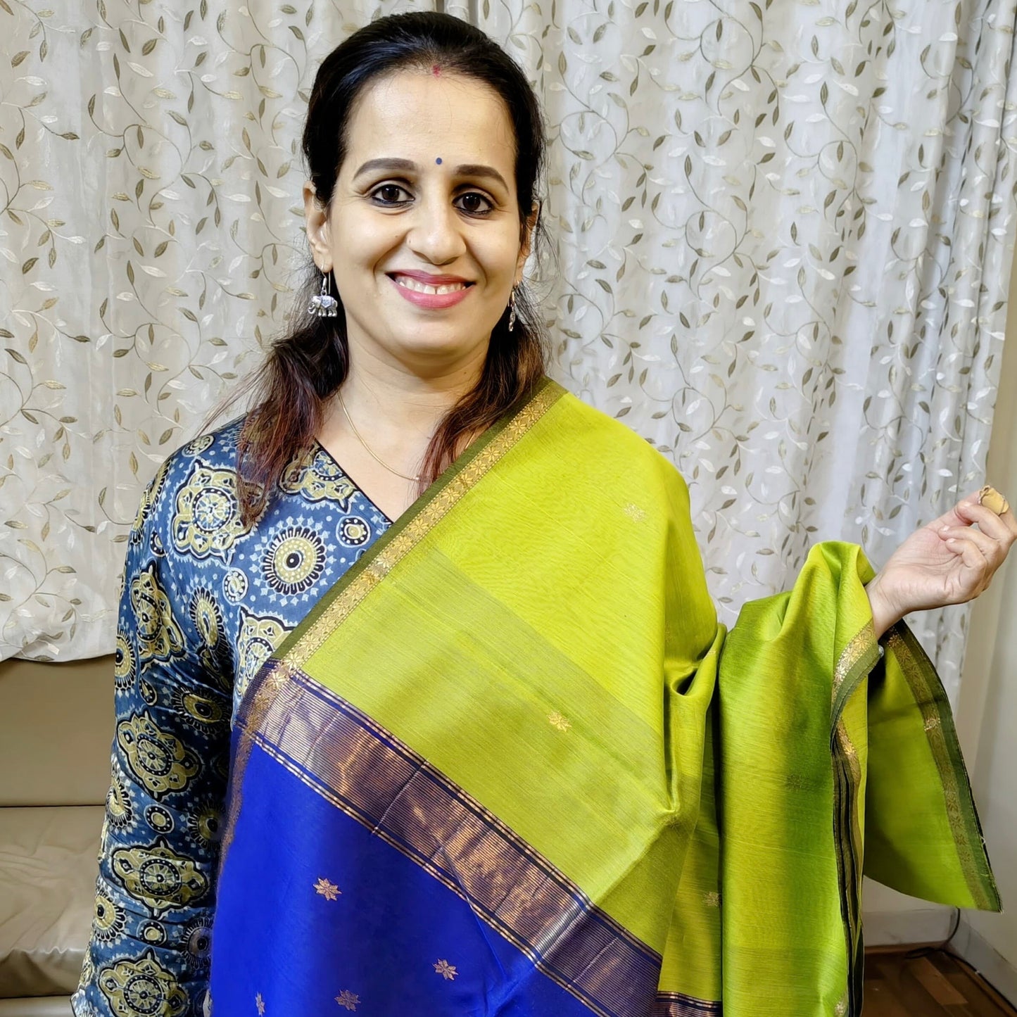 Midnight Lime Maheshwari