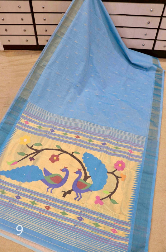Neelam Paithani Saree