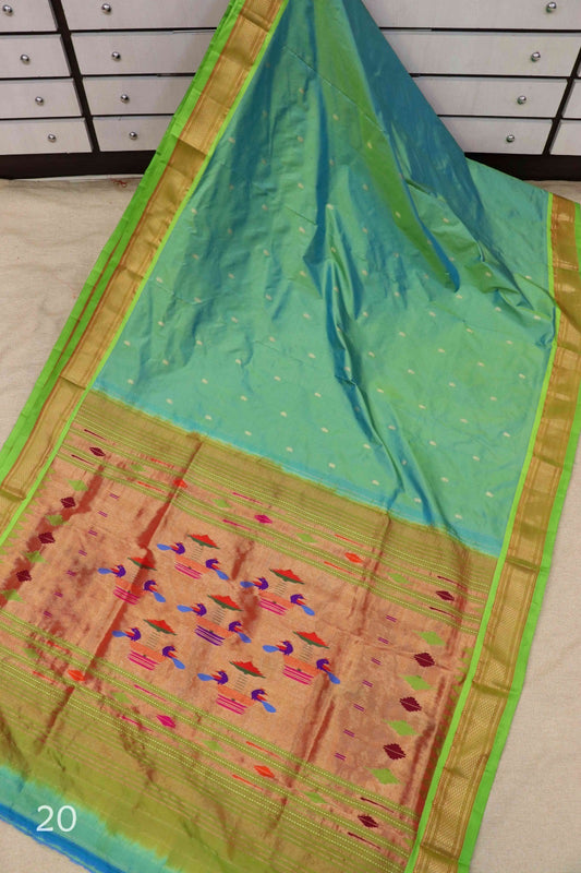 Manjari Narali Paithani