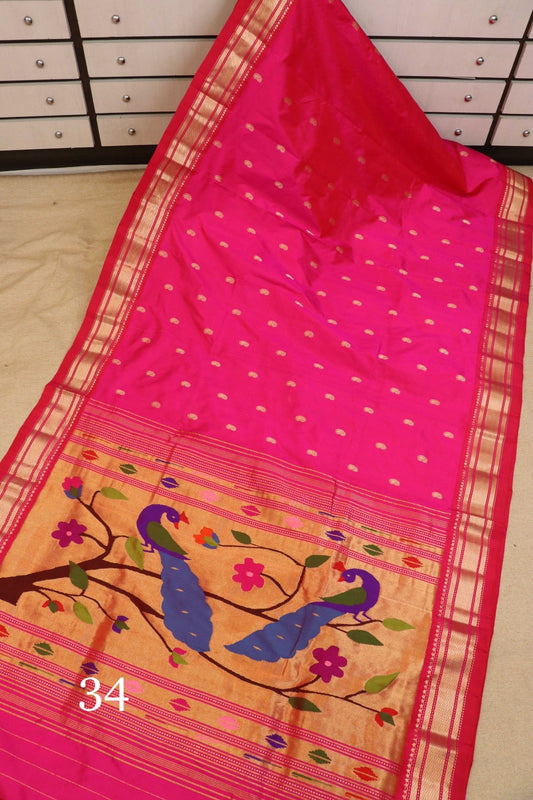 Gulmayuri Narali Paithani